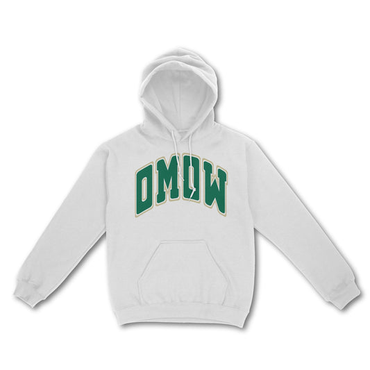 Hoodie - OMOW College - white