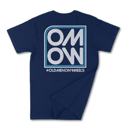 OldMenOnWheels - 2020 Logo Tee | navy